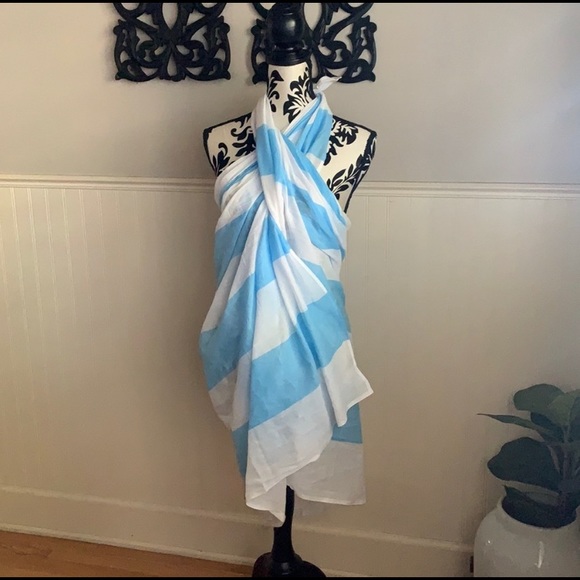Light Blue Pashmina - Picture 8 of 13